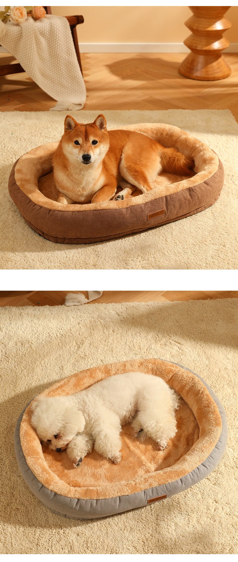 Luxury Winter Warming Fleece Bed