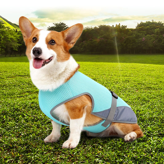 Mesh Heat Dissipation Cooling Dog Vest