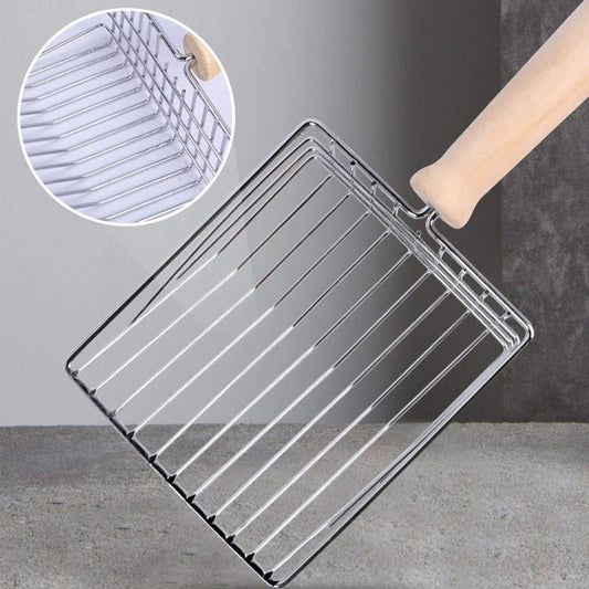 Metal Litter Shovel w/ Wooden or Metal Handle