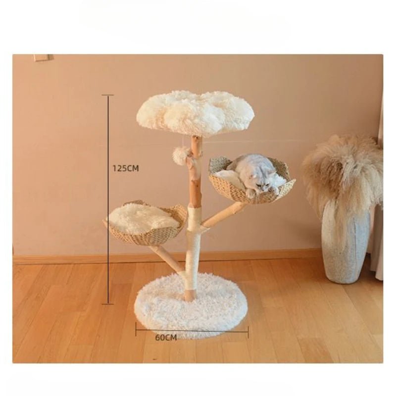 Natural Fruit Wood Climbing Flower Bed Tree