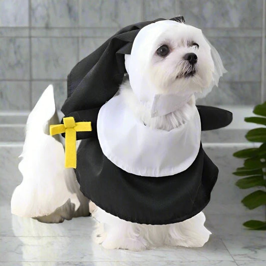 Nun Adjustable Cat & Dog Costume