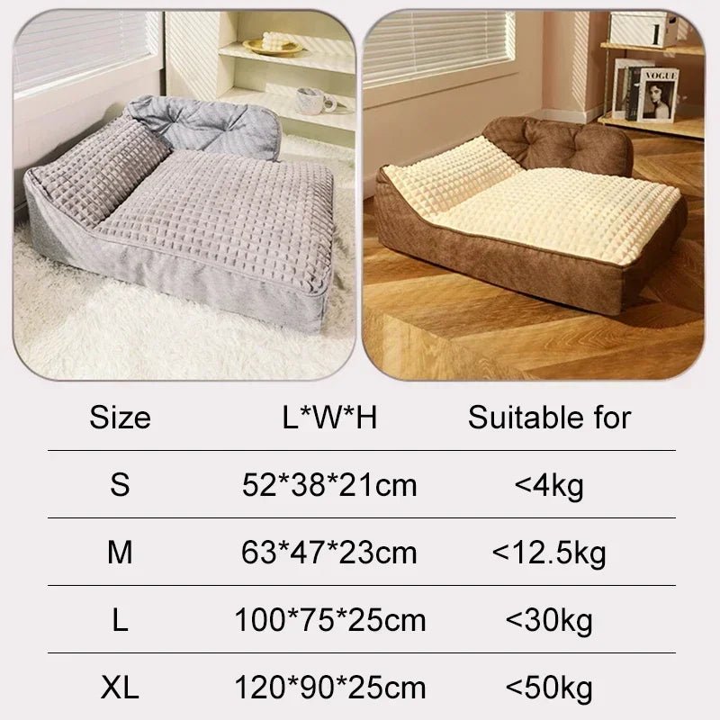 Orthopedic Cozy Dog and Cat Sleeping Bed