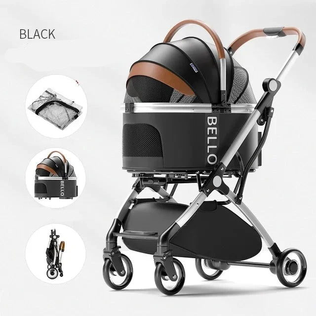 Oxford Detachable Pet Stroller