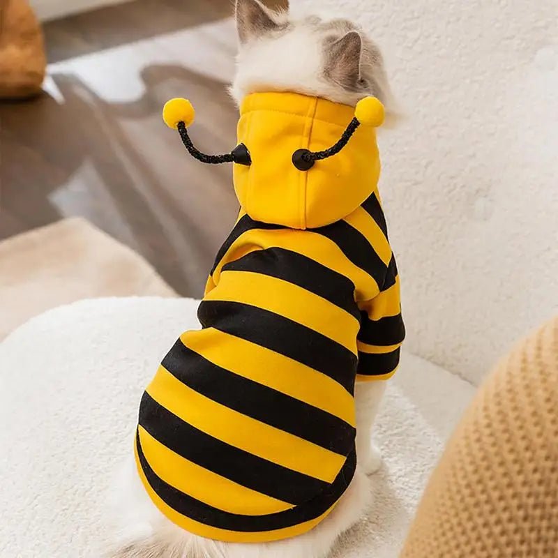 Pet Bee Cat Halloween Hoodie