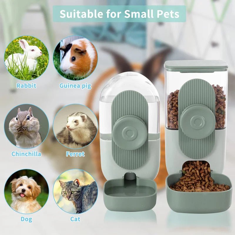 Pet Cage Food and Water Feeder