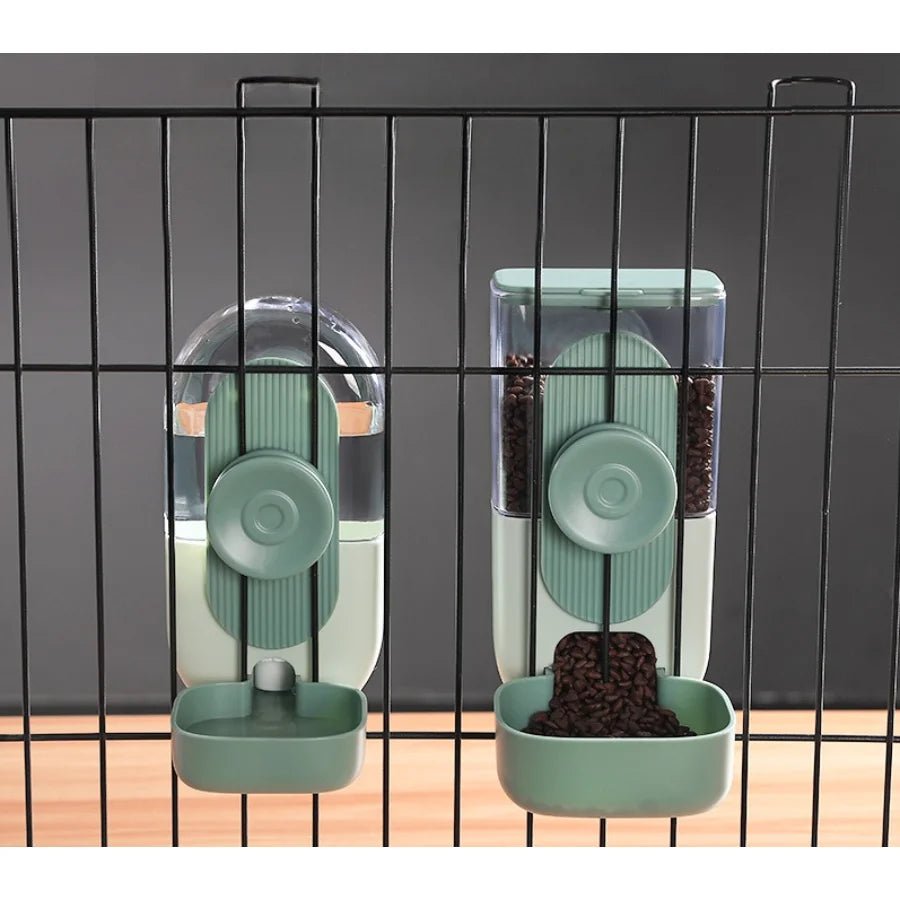 Pet Cage Food and Water Feeder