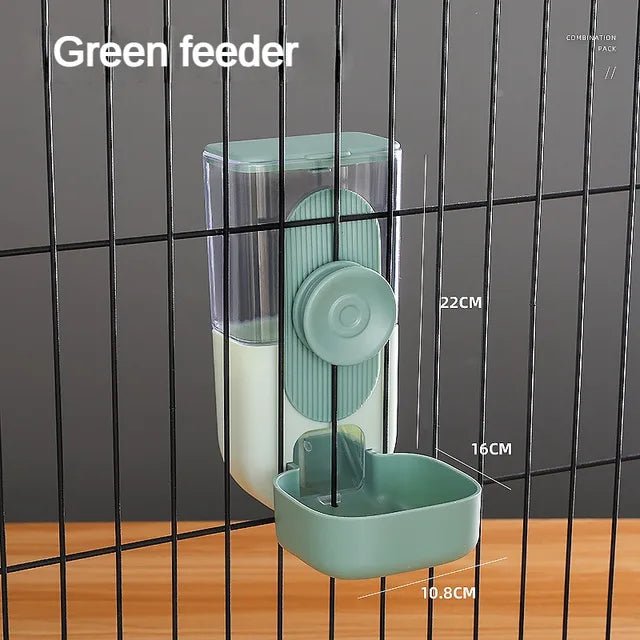 Pet Cage Food and Water Feeder