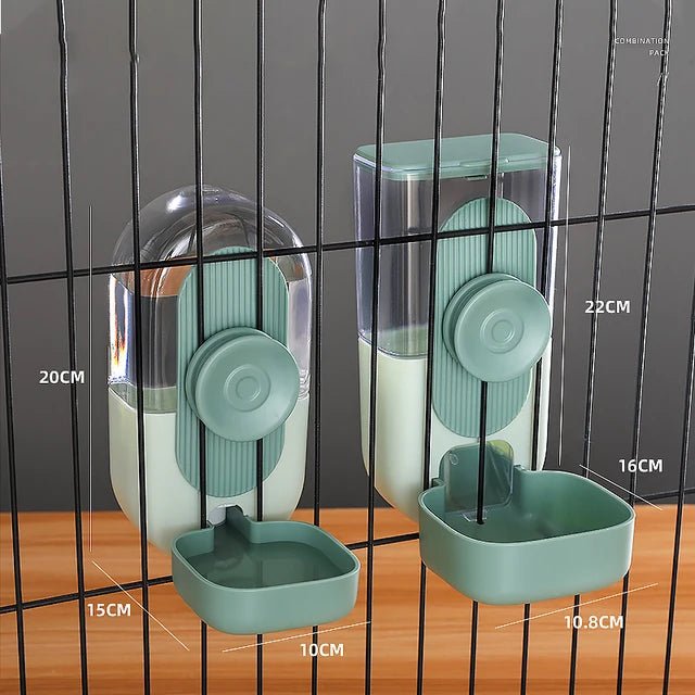 Pet Cage Food and Water Feeder