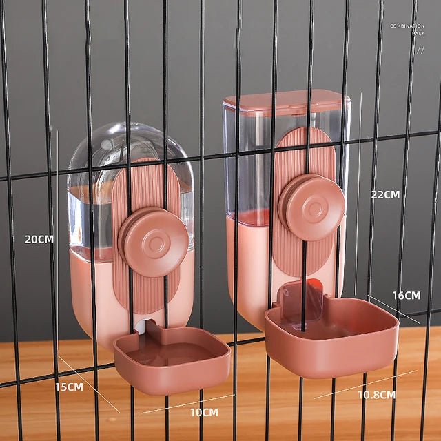 Pet Cage Food and Water Feeder