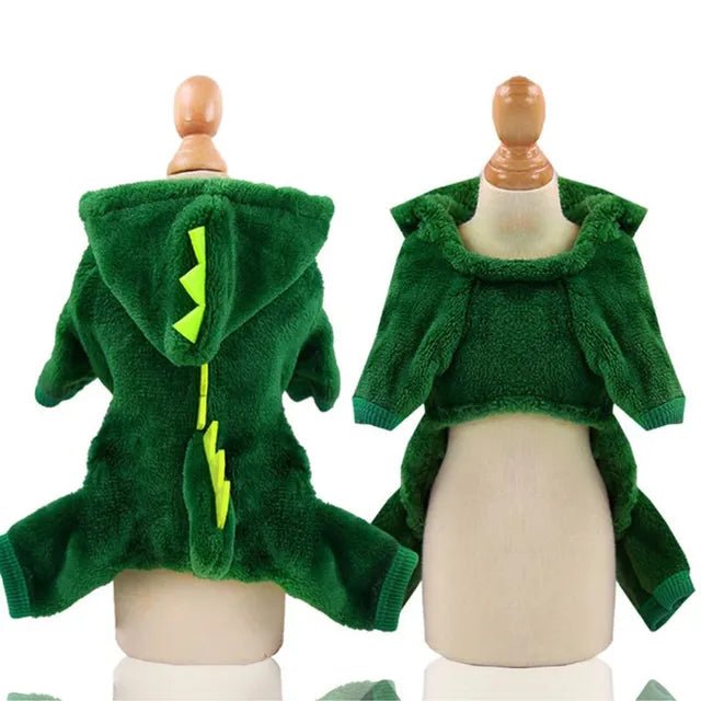Pet Dinosaur Plush & Snug Winter Costume