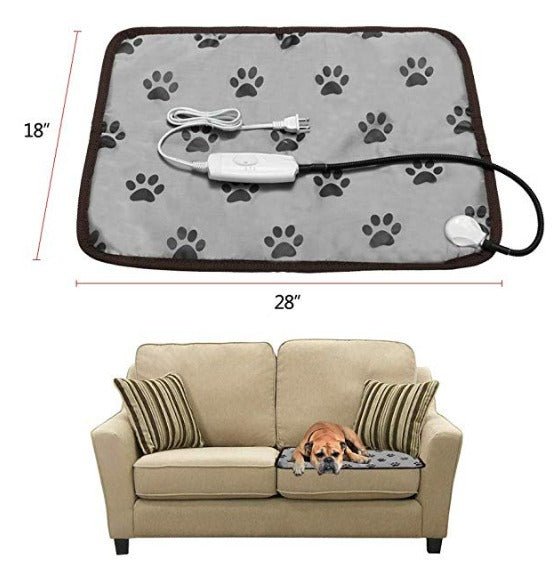 Pet Electric Blanket Waterproof with Adjustable Thermostat 110V