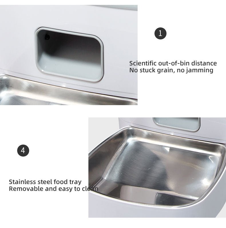 Pet Feeder Wifi Smart App with Neck Protection