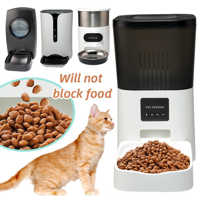 Pet Feeder Wifi Smart App with Neck Protection