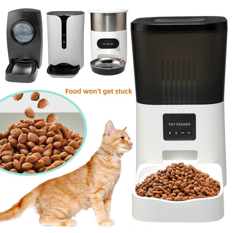 Pet Feeder Wifi Smart App with Neck Protection