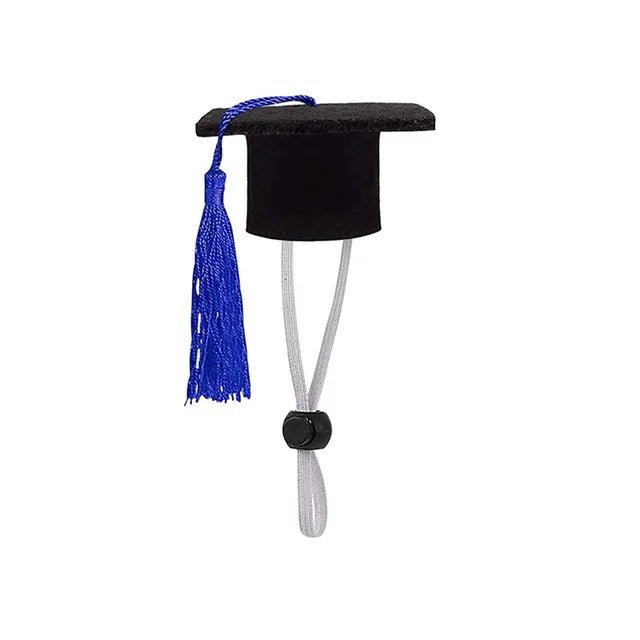 Pet Graduation Cap with Tassle & Bowtie