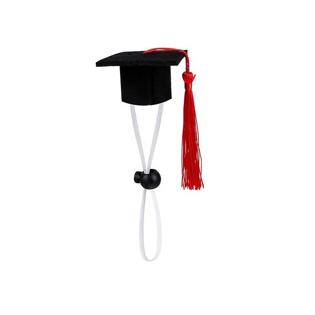 Pet Graduation Cap with Tassle & Bowtie