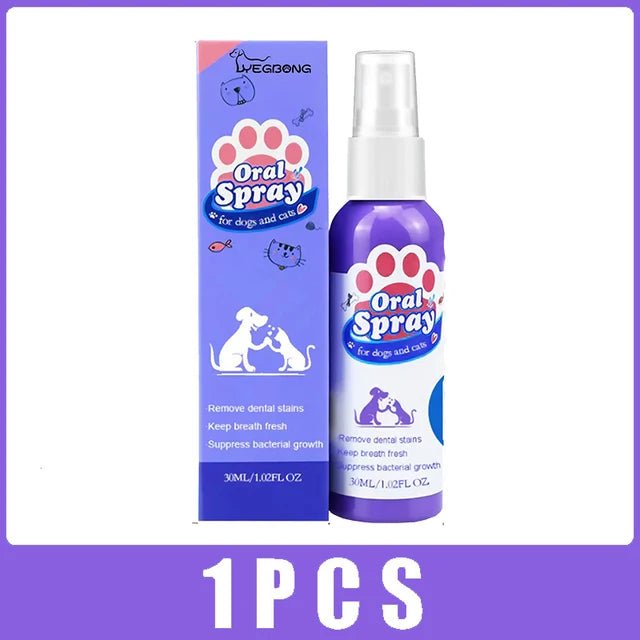 Pet Oral Care Spray Teeth Cleaning & Bad Breath