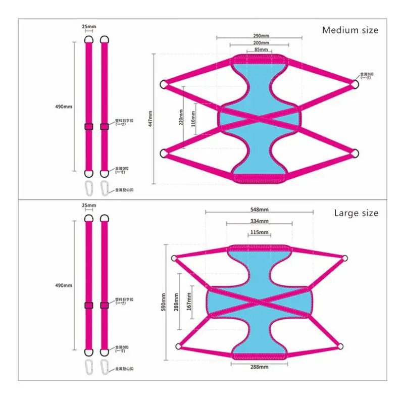 Pet Restraint & Grooming Hammock for Nail Trimming and Bathing