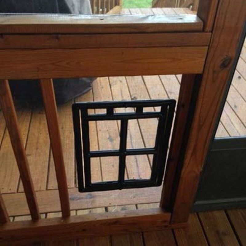 Pet Screen Door for Mosquito Free Access for Cats and Dogs (Small and Large)