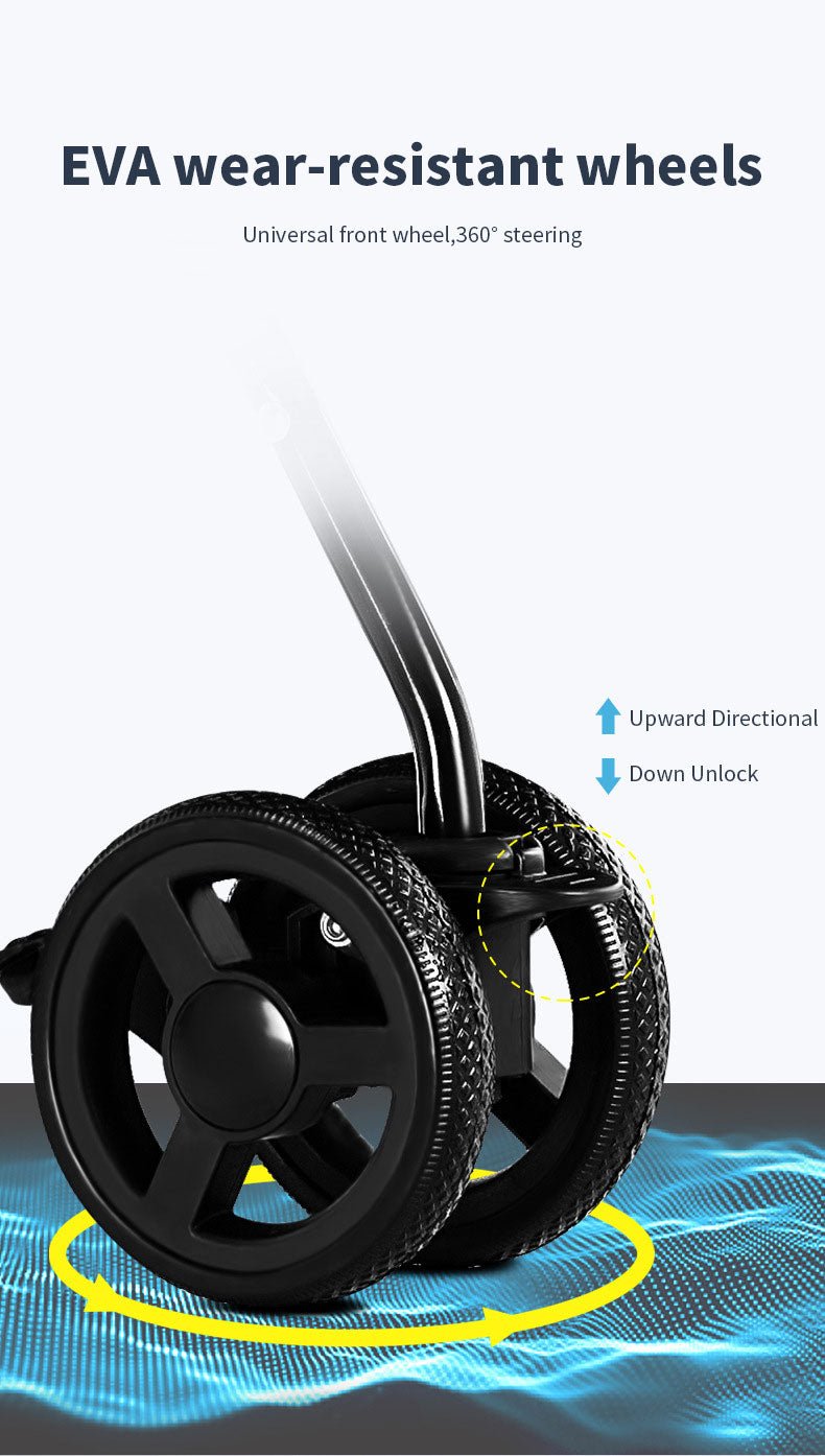 Pet Stroller Lightweight Foldable with Snap Closure Hood