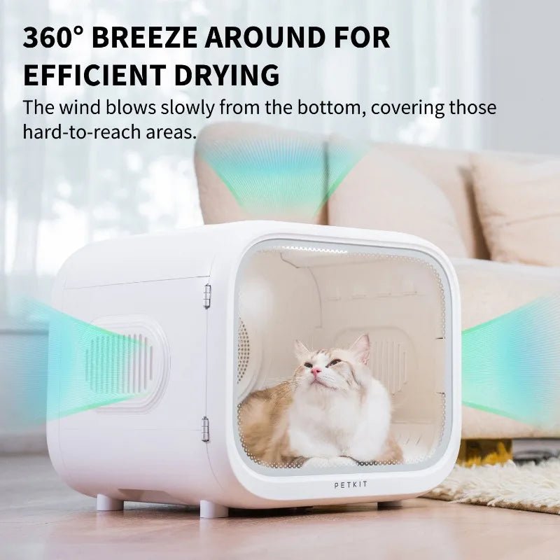 PetKit AirSalon Max 360 Automatic Dryer Box with Smart Temperature APP Control