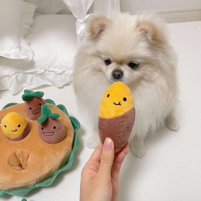 Plucking Groundnut Sweet Potato Toy Set - Fetch Play!