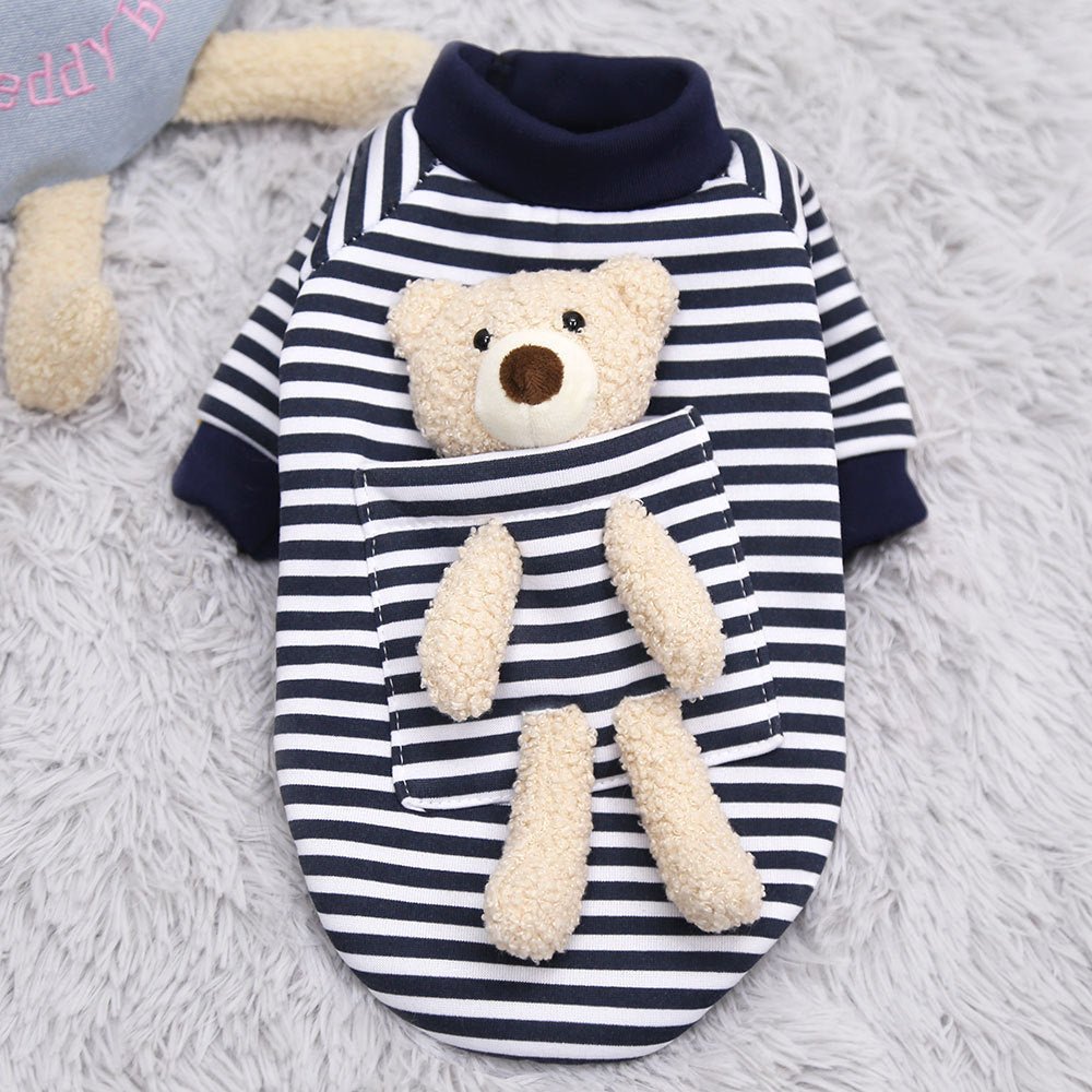 Pocket Bear Cuddle Clothes Autumn And Winter