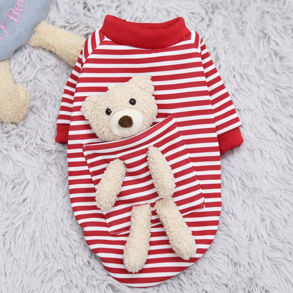 Pocket Bear Cuddle Clothes Autumn And Winter