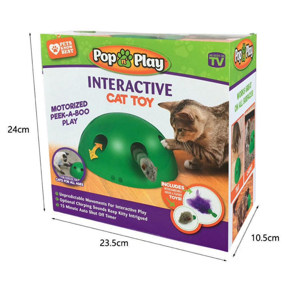 Pop-'n-Play 360° Peak-A-Boo Cat Toy