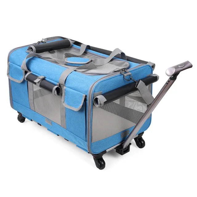 Portable and Foldable Pet Trolley Case