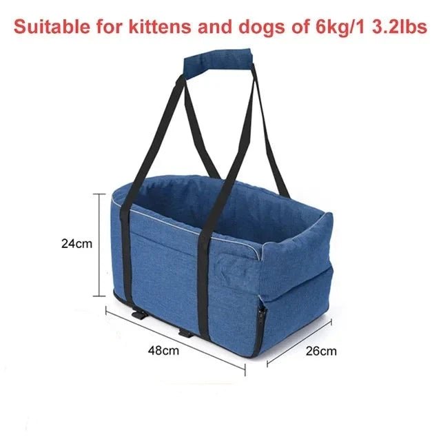 Portable Cat & Dog Travel Carrier for Central Control