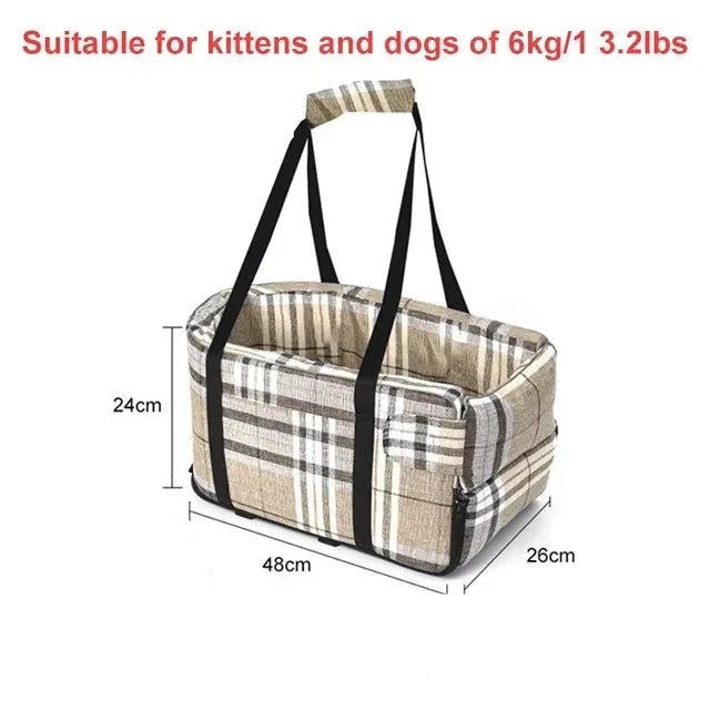 Portable Cat & Dog Travel Carrier for Central Control