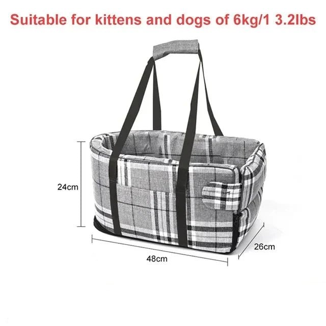 Portable Cat & Dog Travel Carrier for Central Control