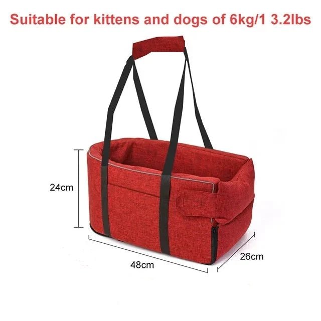 Portable Cat & Dog Travel Carrier for Central Control