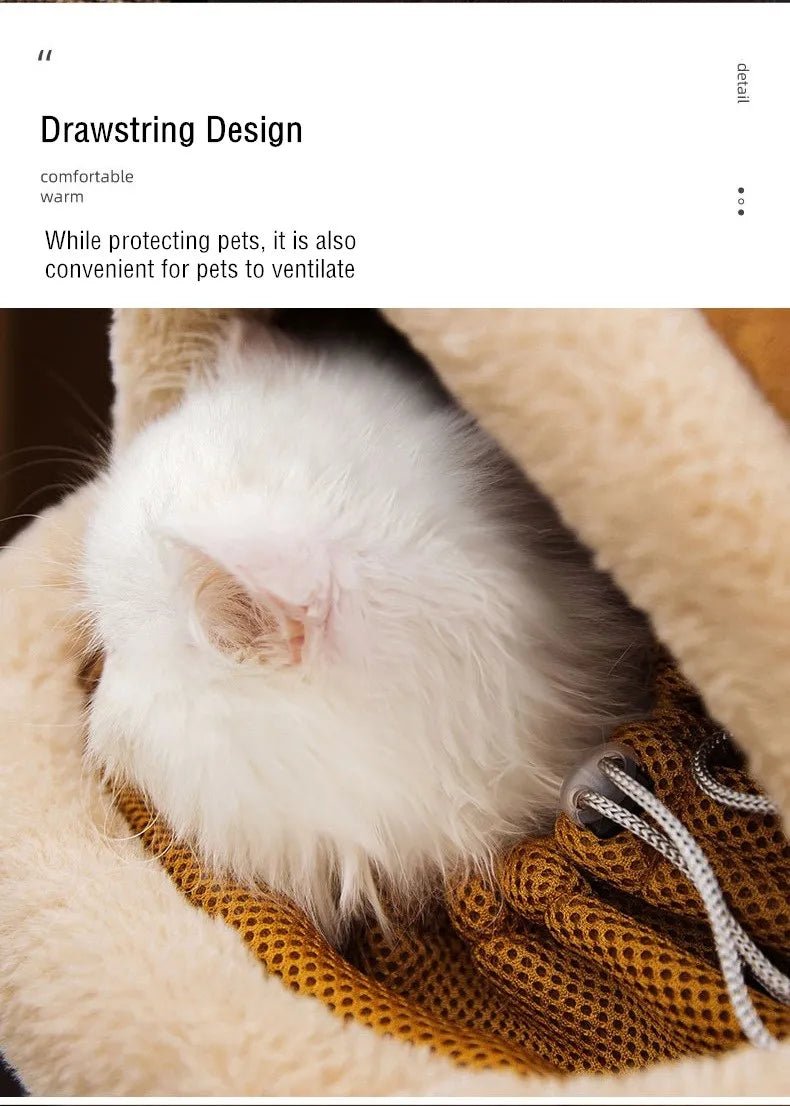 Portable Travel Kitty Pet Carrier Tummy Bag