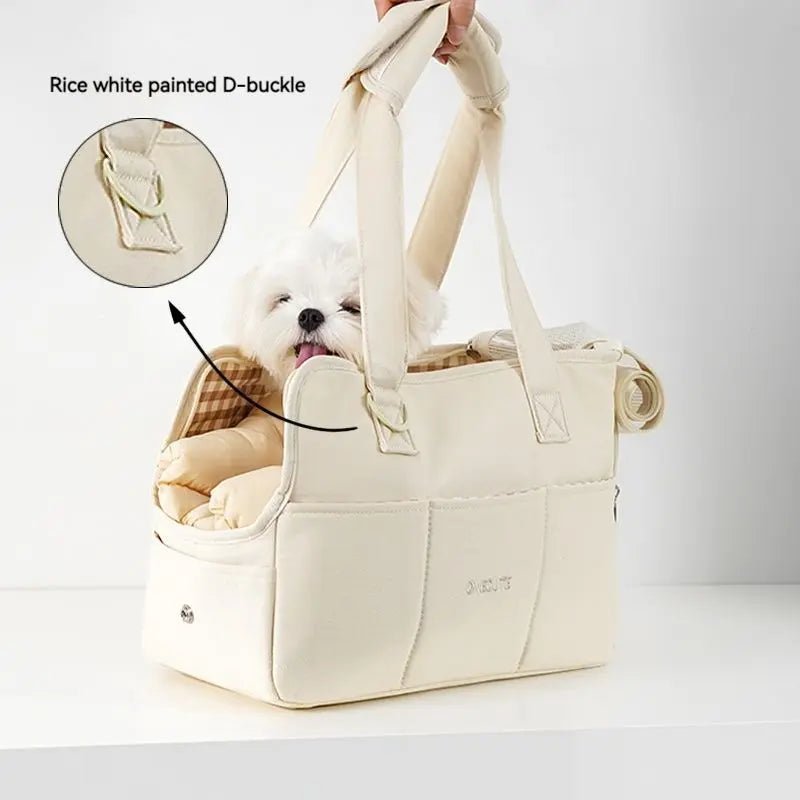 Puppy Go Out Portable Shoulder Handbag Dog Bag for Extremely Small Dogs