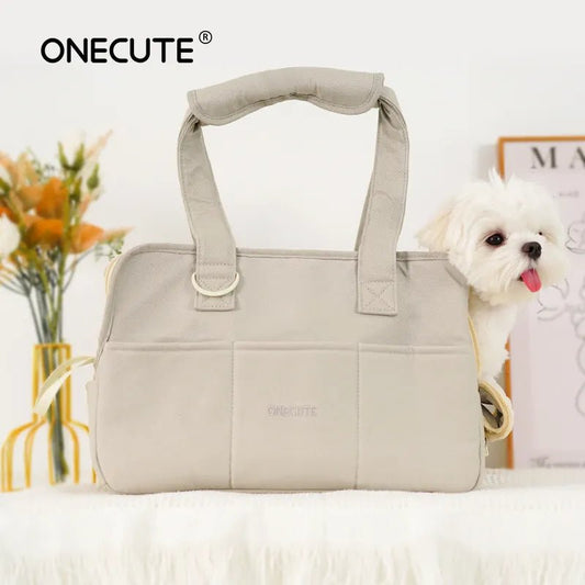Puppy Go Out Portable Shoulder Handbag Dog Bag for Extremely Small Dogs