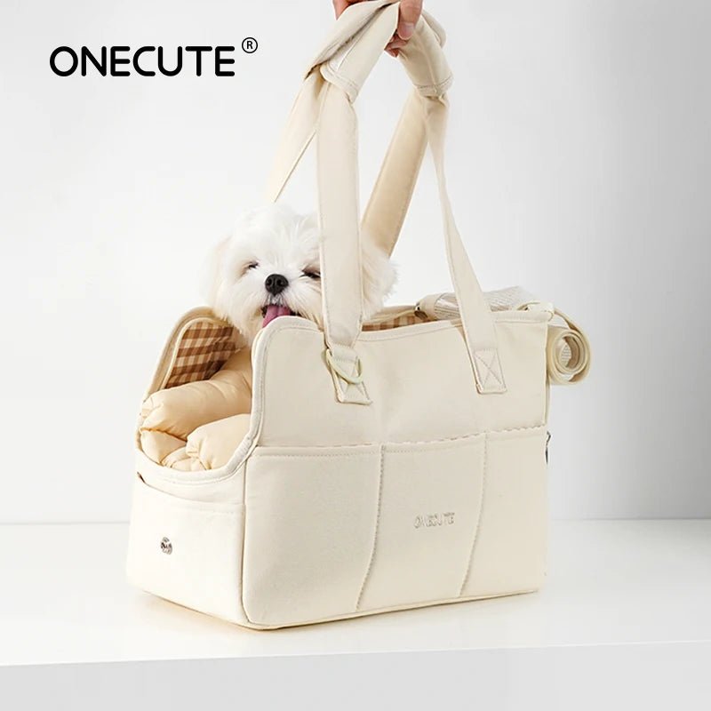 Puppy Go Out Portable Shoulder Handbag Dog Bag for Extremely Small Dogs