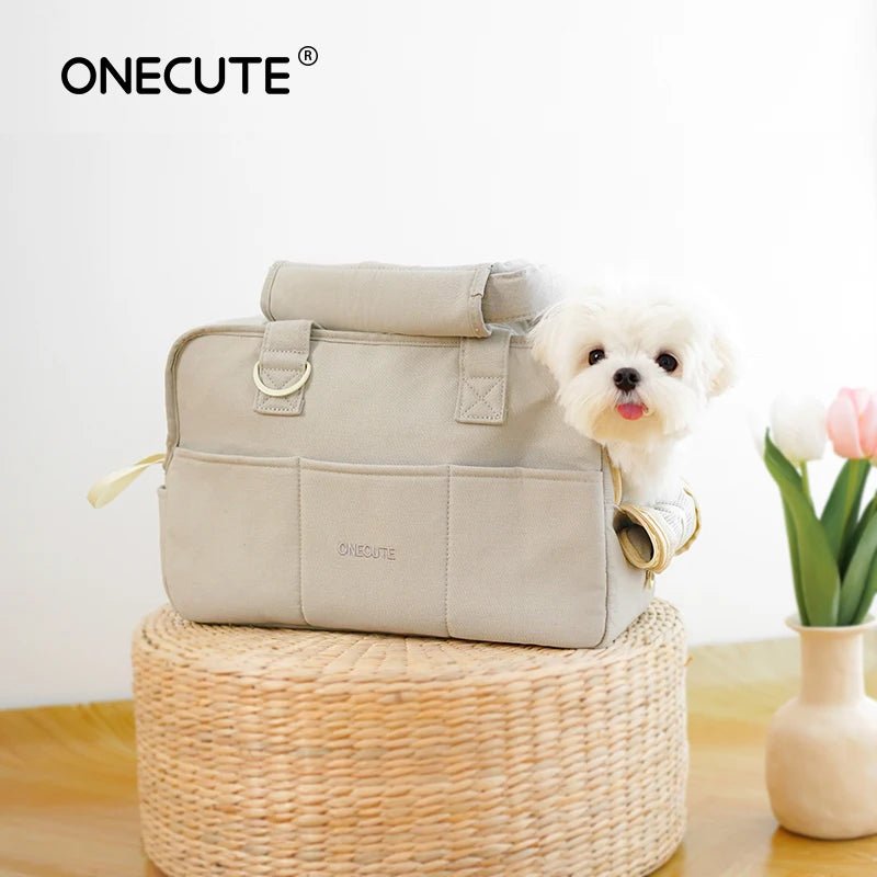 Puppy Go Out Portable Shoulder Handbag Dog Bag for Extremely Small Dogs
