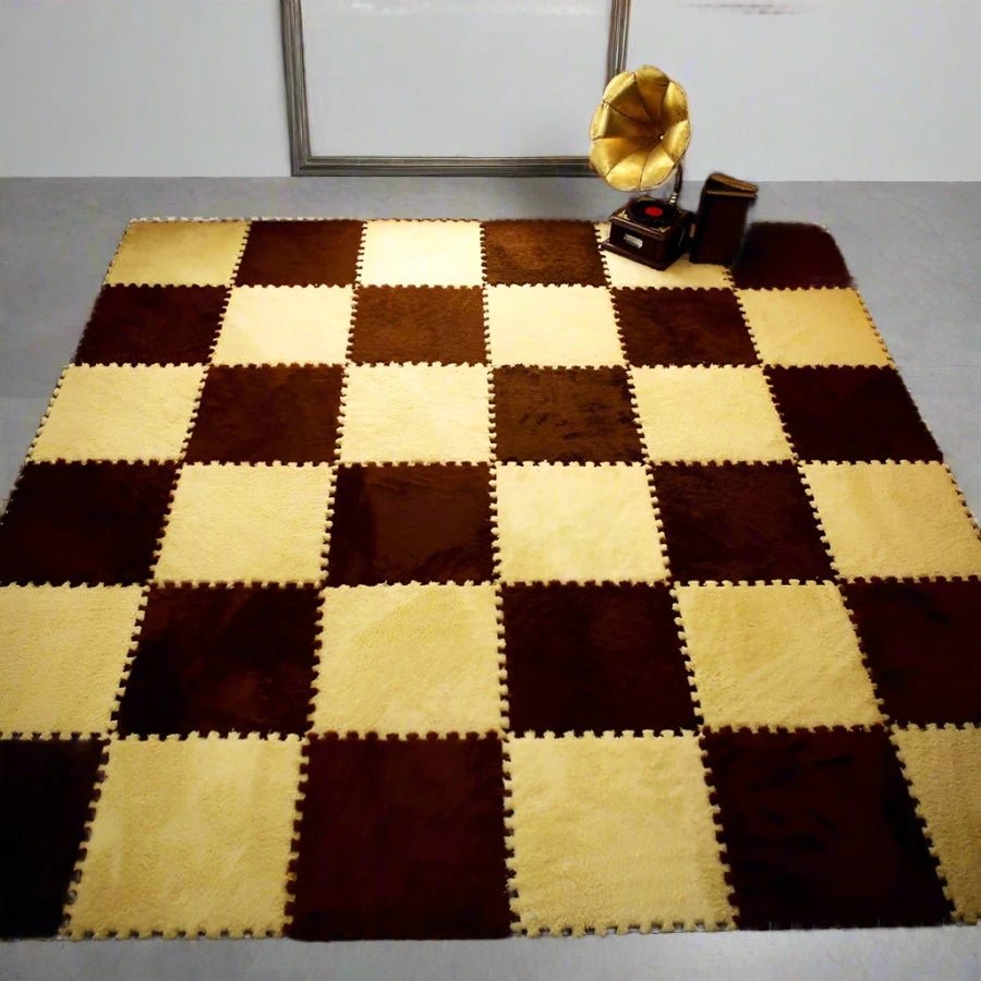 Puzzle Assembly Carpets Anti-Slip for Pet Play Area