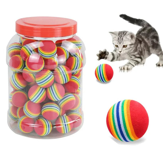 Rainbow Cat Toy