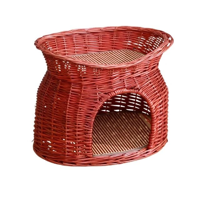 Rattan Wicker Cat Nest