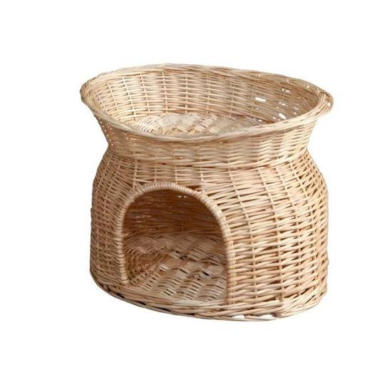 Rattan Wicker Cat Nest