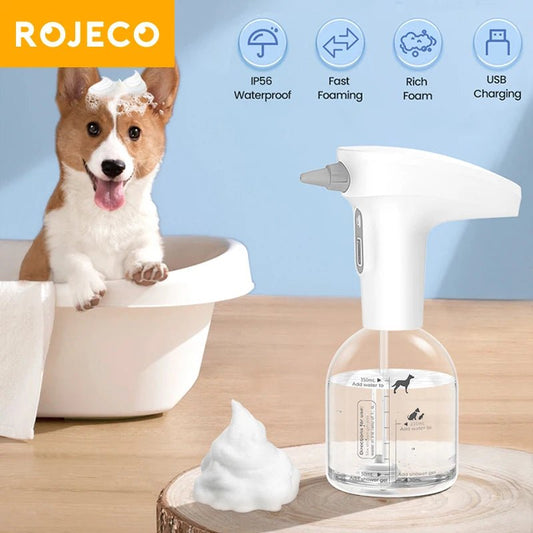 ROJECO Smart Pet USB-Charging Automatic Soap Dispenser for Baths