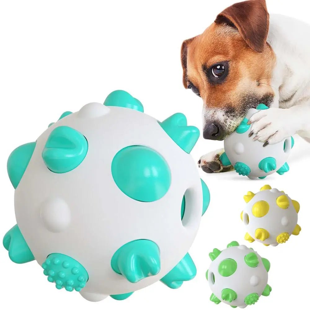 Rolling Nipple Rubber Ball Toy for Cats and Dogs
