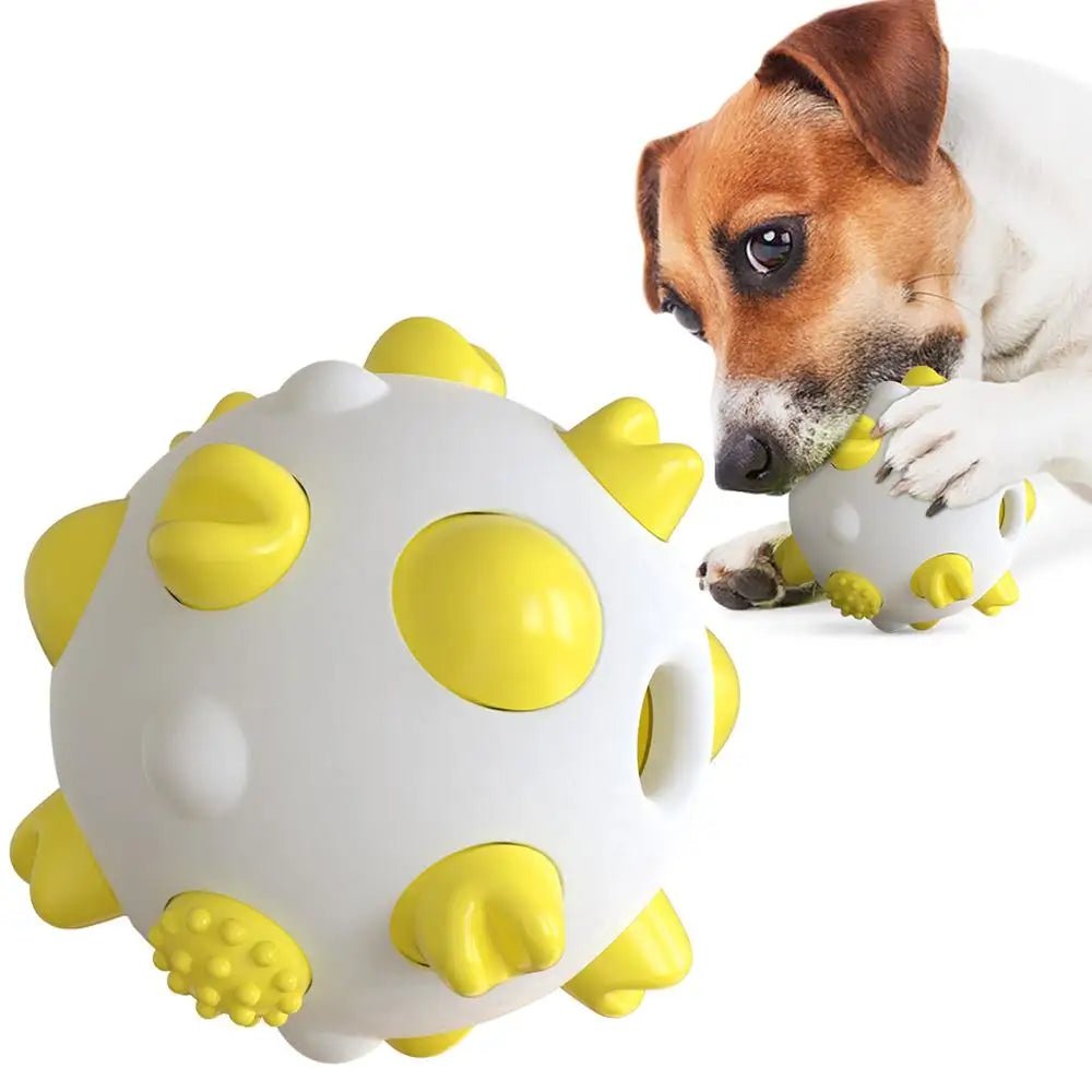 Rolling Nipple Rubber Ball Toy for Cats and Dogs