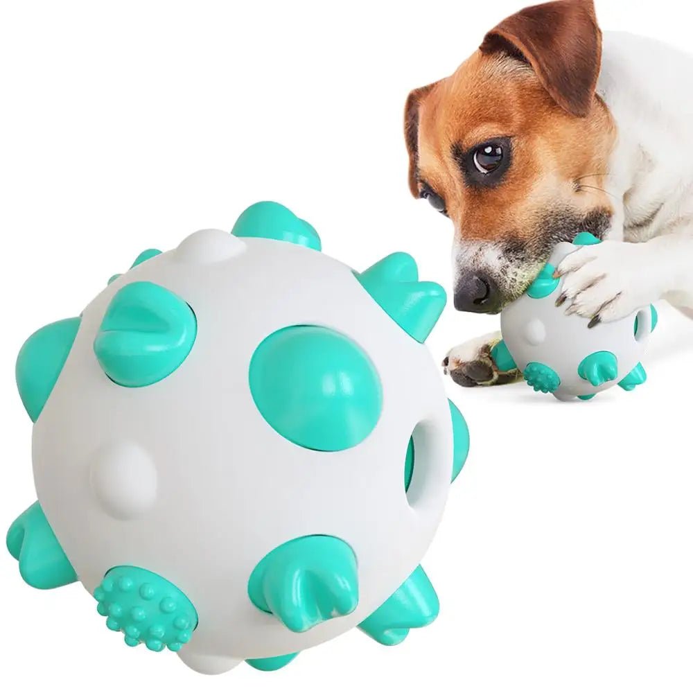 Rolling Nipple Rubber Ball Toy for Cats and Dogs