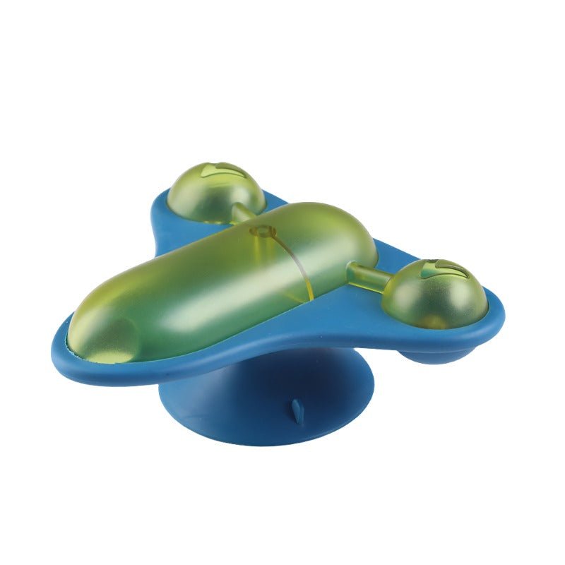 Rotating Plane Treat Leaking Cat Toy