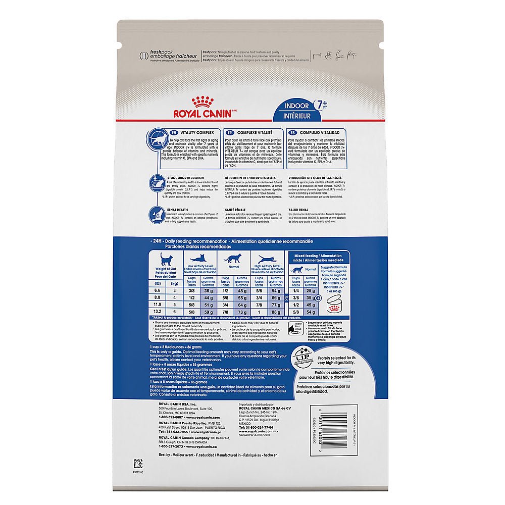 Royal Canin 7+ Years Old Indoor Elderly Dry Cat Food