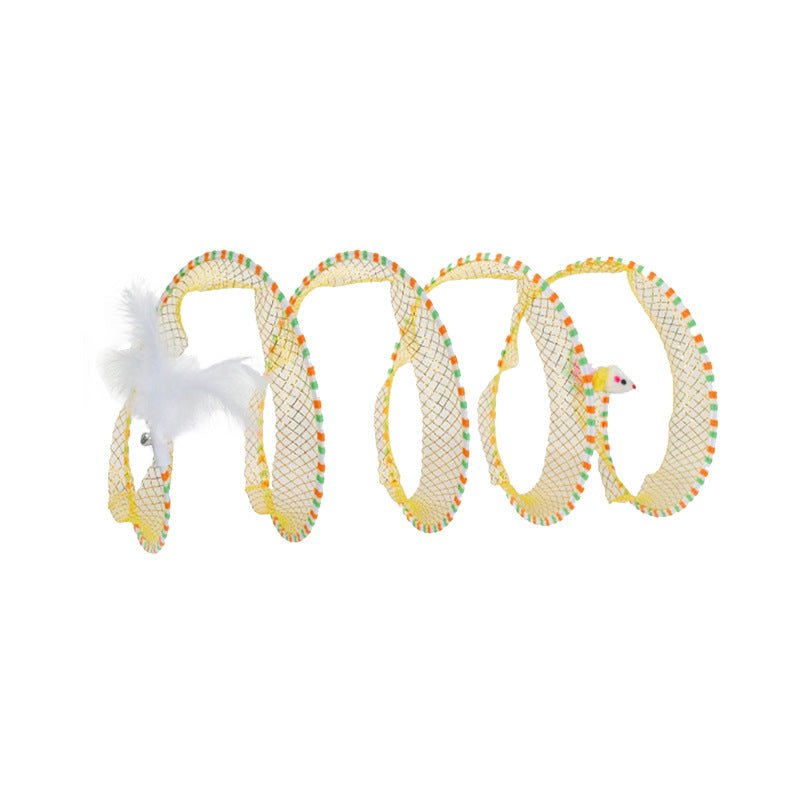 S-Shaped Cat Tunnel Toy